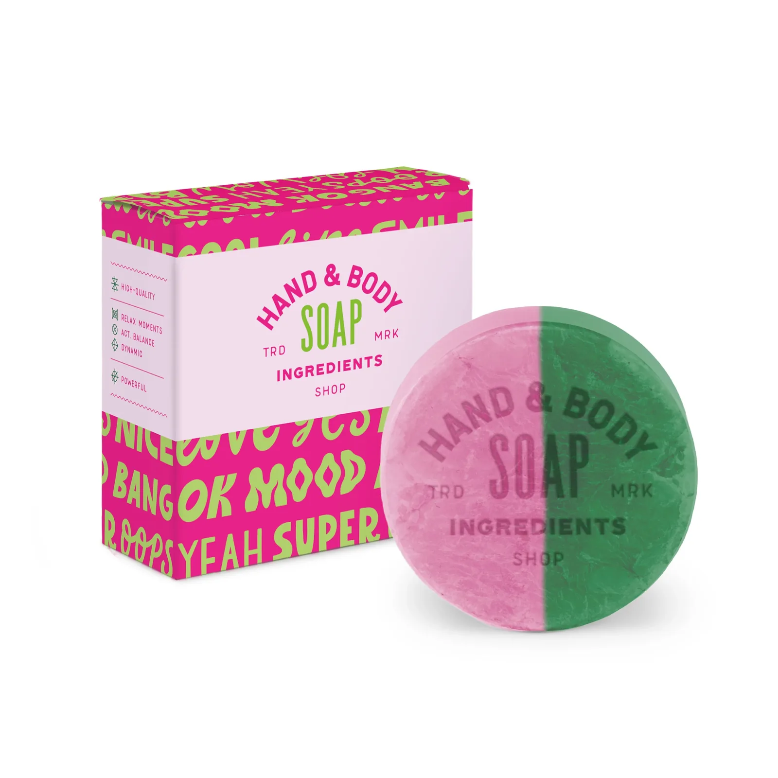 Hand- en bodyzeep in geschenkdoos