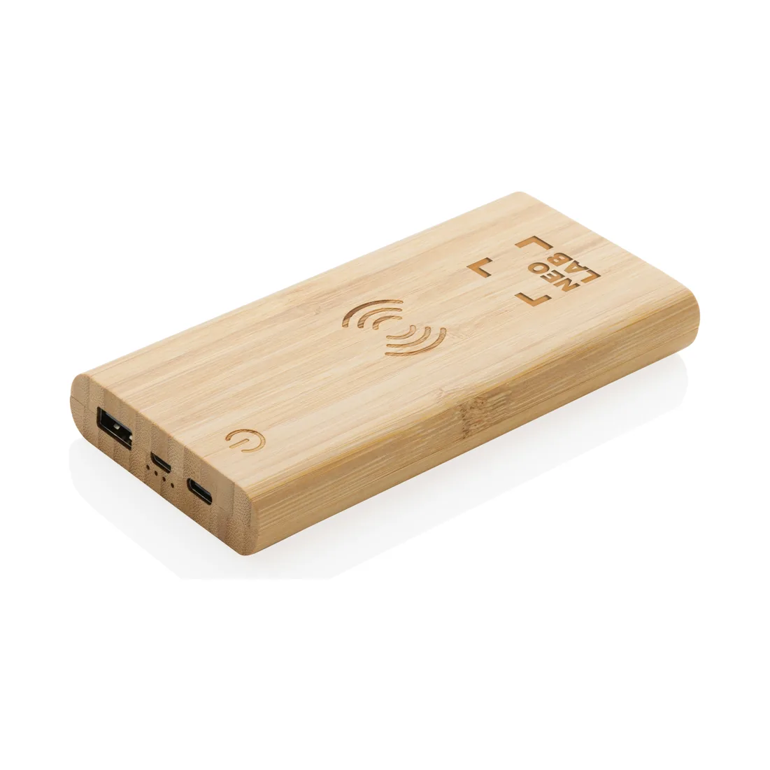 powerbank van bamboe
